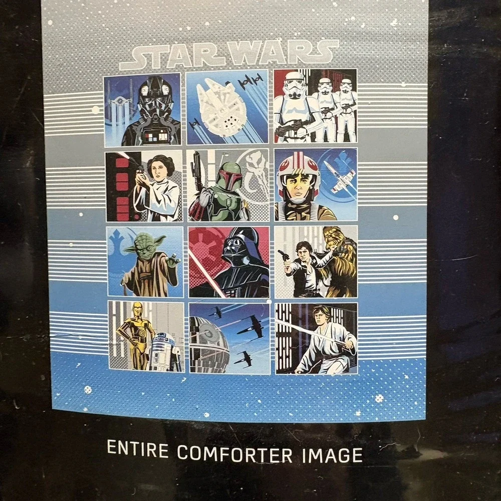 Disney Star Wars Full Queen Reversible Comforter Kohl's Bedding Darth Vader